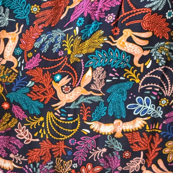 Anthropologie Multicolor Oh Deer Blouse - Picture 8 of 8